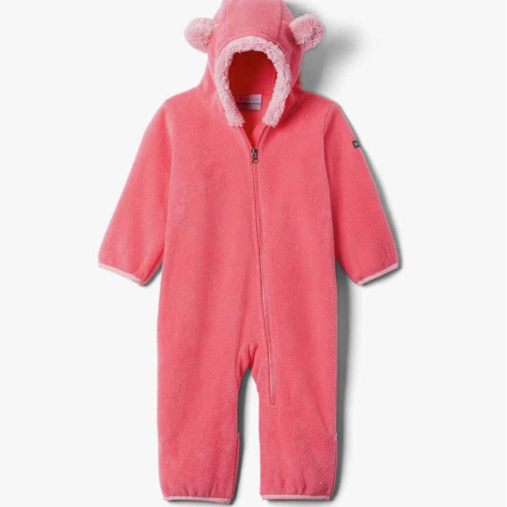 Columbia Tiny Bear II Fleece Bunting | Baby Girl - Pink - 6-12 Months